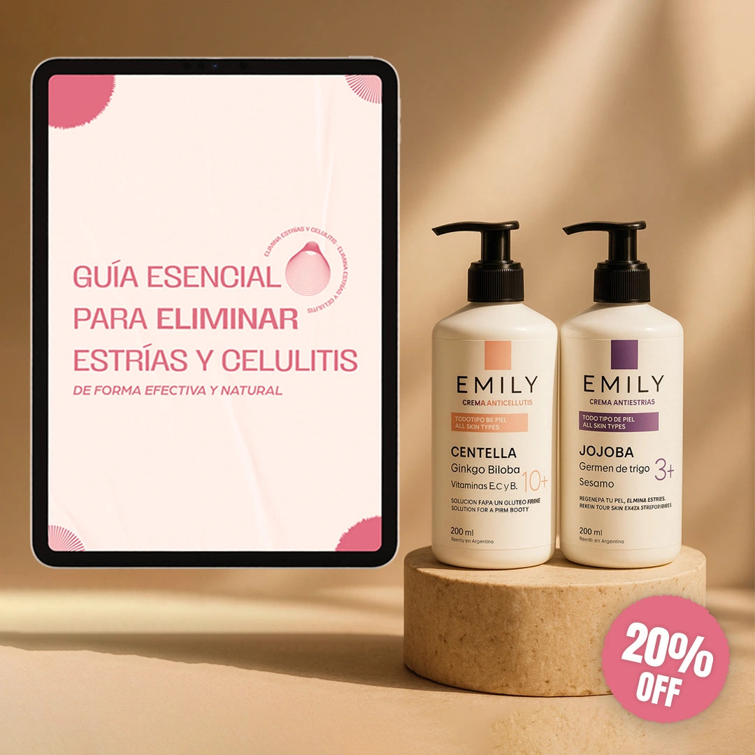 GUÍA PARA REDUCIR ESTRÍAS Y CELULITIS