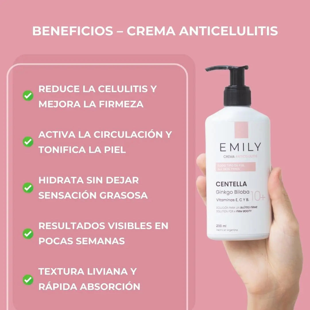 Reduce la celulitis y mejora la firmeza