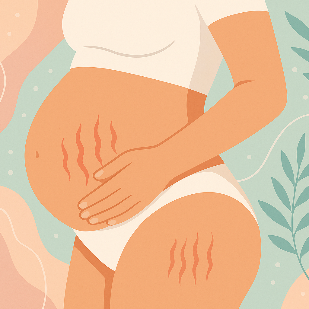 Estrías en el embarazo