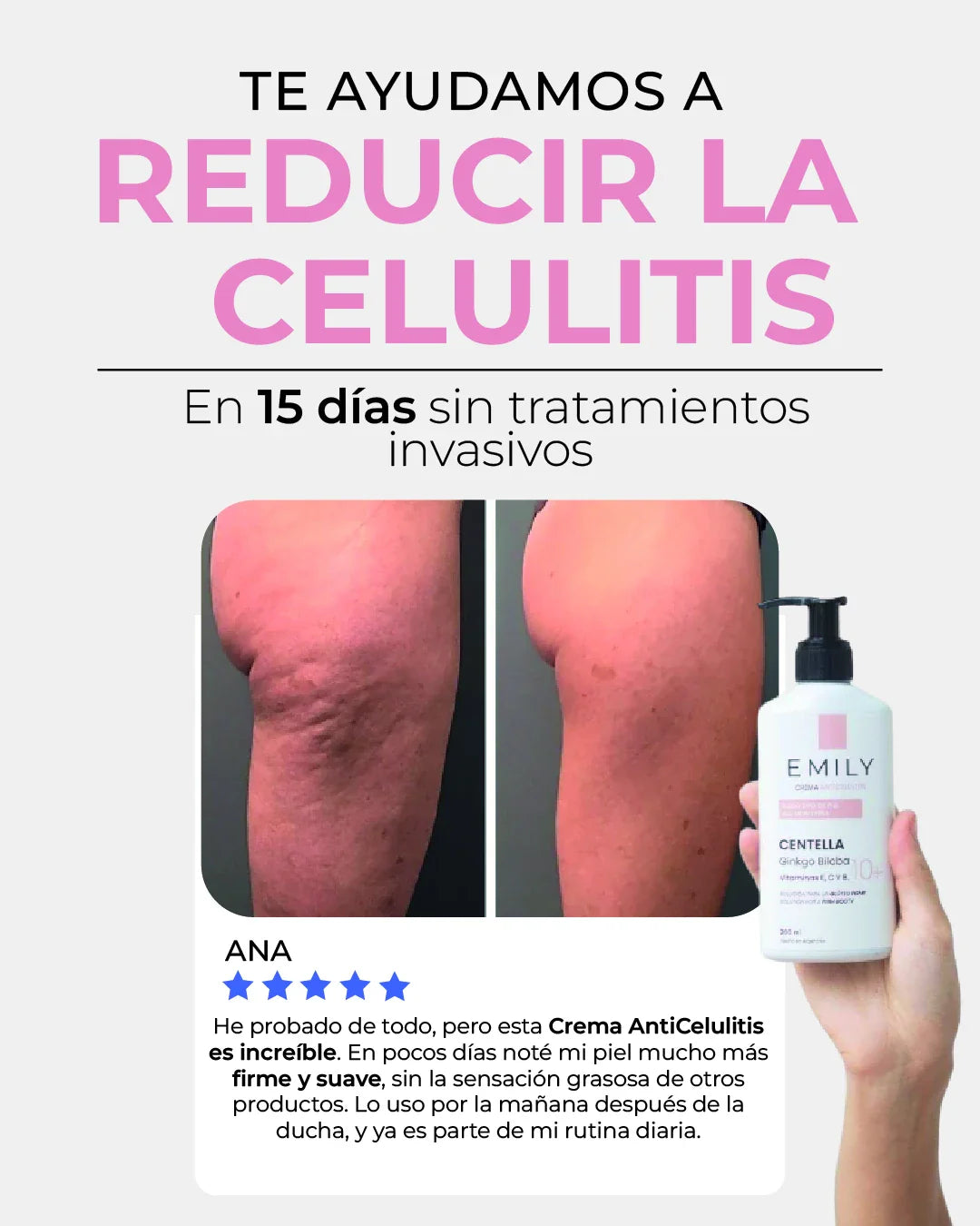 ¡Adiós Celulitis! Por fin encontré una crema anticelulitis efectiva
