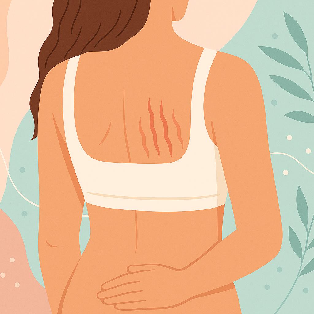 estrias en la espalda