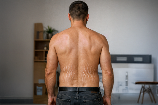Estrías en hombres: causas, zonas comunes y cómo cuidarlas