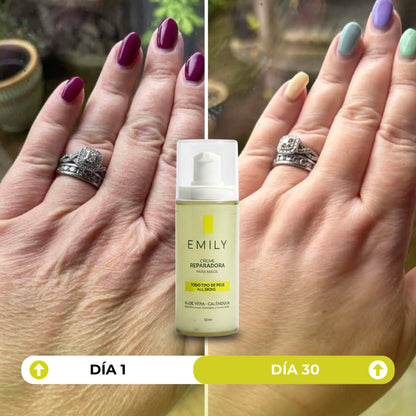 Crema Reparadora para Manos con Aloe Vera y Caléndula – 50 ml