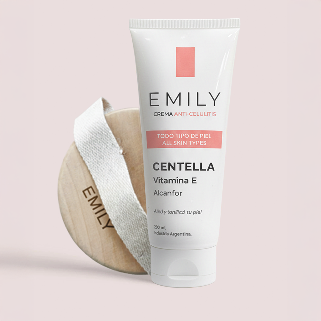 Crema AntiCelulitis 200 ML + Cepillo Corporal EMILY