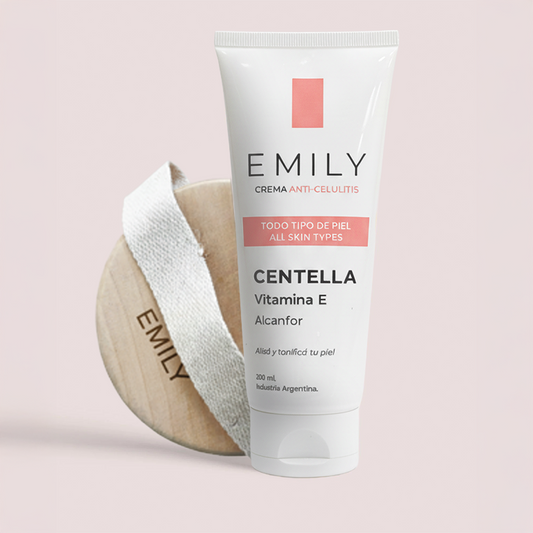 Crema AntiCelulitis 200 ML + Cepillo Corporal EMILY