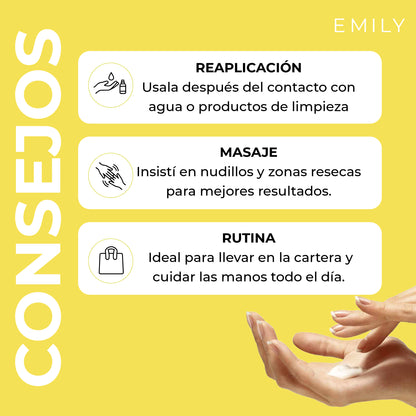 Crema Reparadora para Manos con Aloe Vera y Caléndula – 50 ml