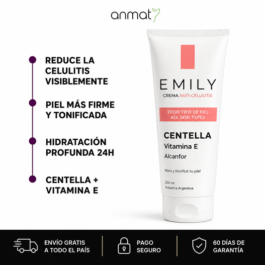 Crema para Celulitis  Emily • 200ml