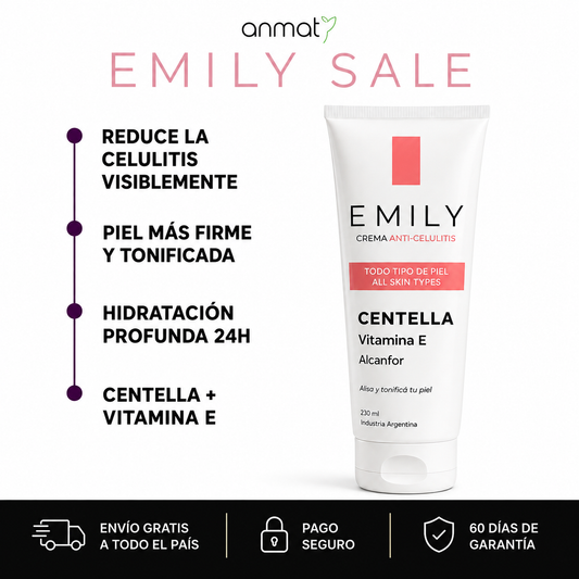Crema para Celulitis  Emily • 200ml