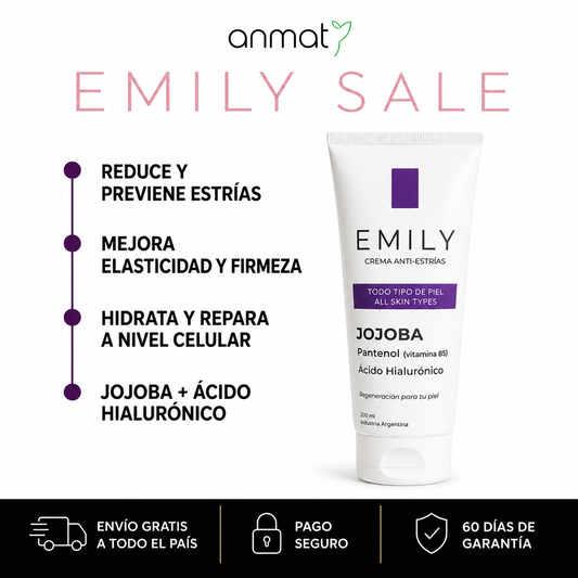 Crema para Estrías  Emily • 200ml