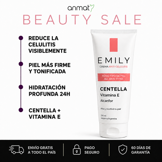 Crema para Celulitis  Emily • 200ml