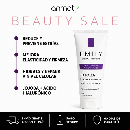 Crema para Estrías  Emily • 200ml