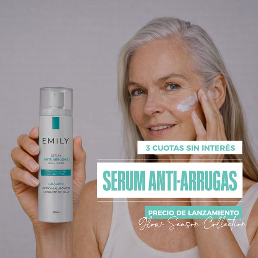 Sérum Antiarrugas para Cuello y Brazos – Colágeno + Ácido Hialurónico (100 ml)
