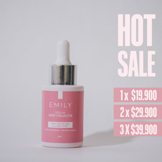 Sérum Anticelulitis con Ácido Hialurónico, Centella Asiática y Té Verde – 30 ml 🔥HOT SALE🔥