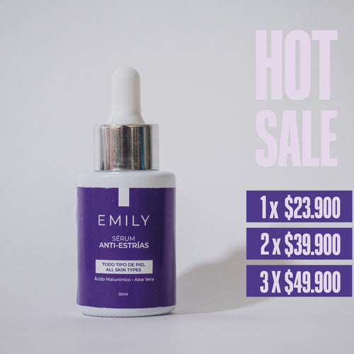 Sérum Anti-Estrías con Ácido Hialurónico, Aloe Vera y Ortiga - 30ml 🔥HOT SALE🔥