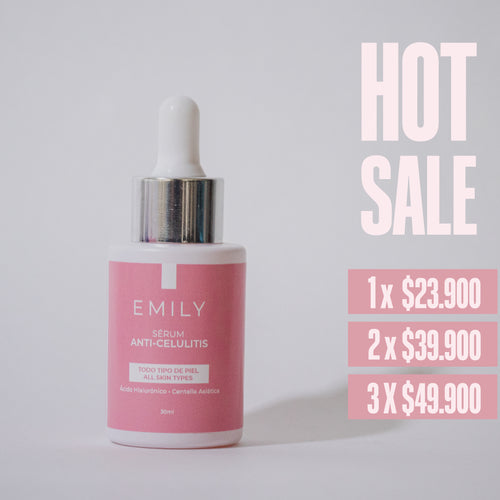 Sérum Anticelulitis con Ácido Hialurónico, Centella Asiática y Té Verde – 30 ml 🔥HOT SALE🔥
