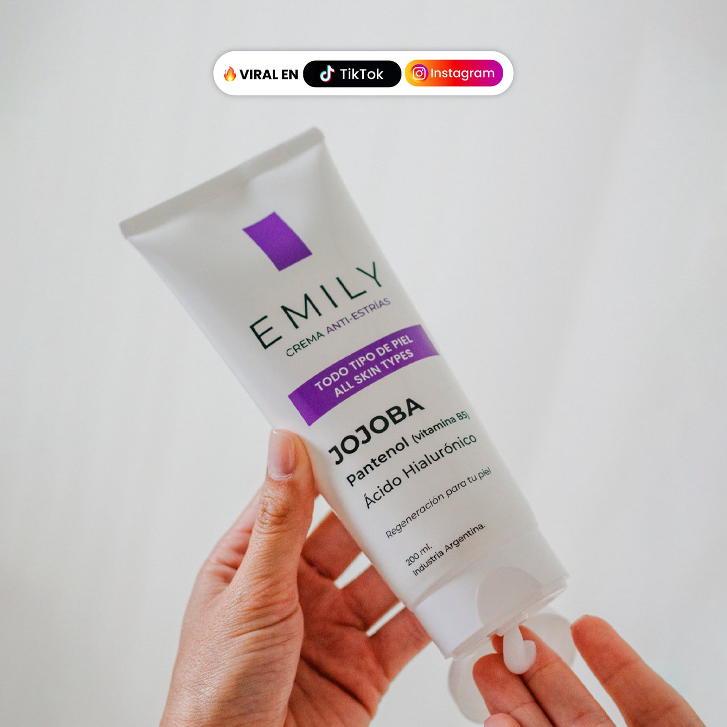 Crema para Estrías  Emily • 200ml