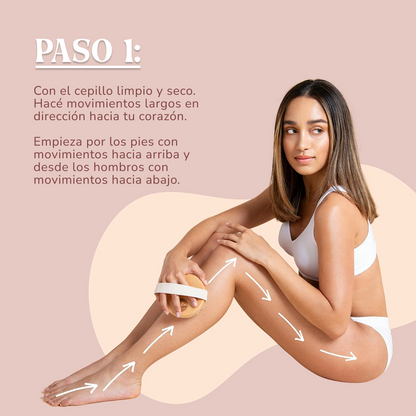 Cepillo Corporal - AntiCelulitis, AntiEstrías EMILY