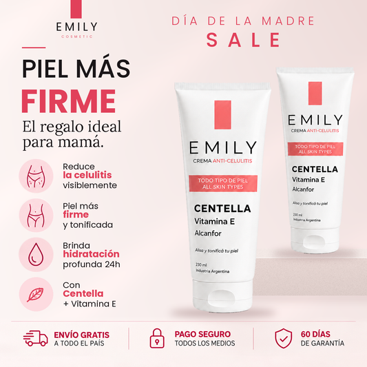 Crema para Celulitis  Emily • 200ml