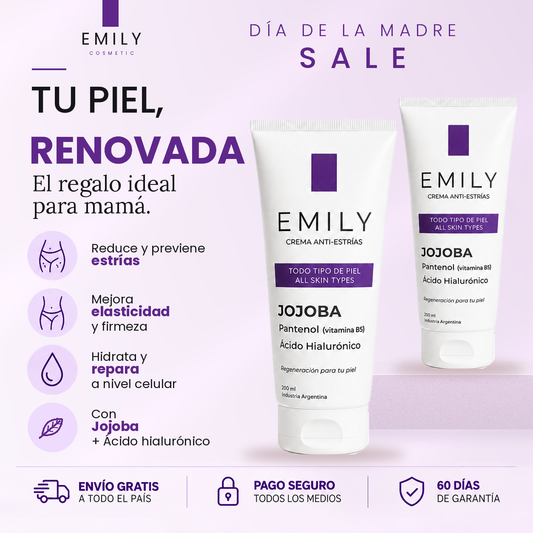 Crema para Estrías  Emily • 200ml