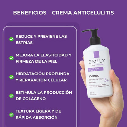 Crema AntiEstrías🧴🦵 - 200ml - MAYORISTA