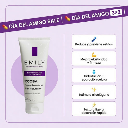 Crema para Estrías  Emily • 200ml