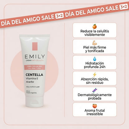 Crema para Celulitis  Emily • 200ml