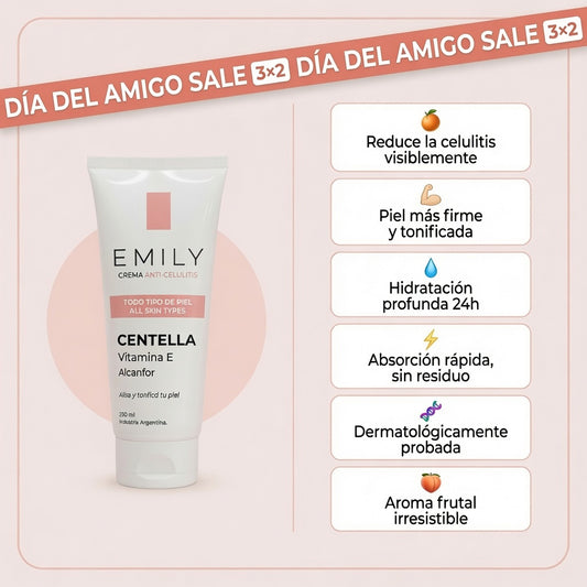 Crema para Celulitis  Emily • 200ml