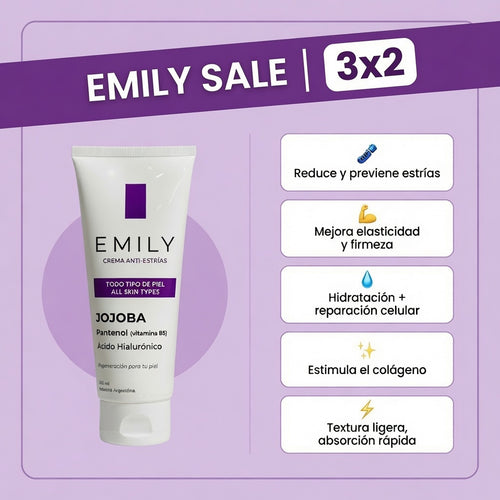 Crema para Estrías  Emily • 200ml