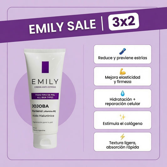 Crema para Estrías  Emily • 200ml